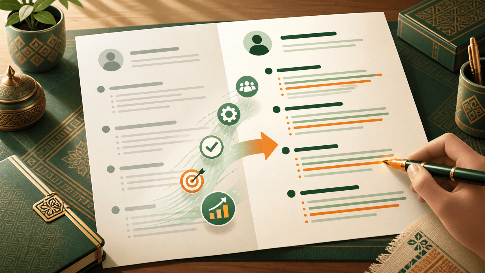 Ilustrasi artikel Kata Kerja Aktif untuk Menulis Pengalaman di CV