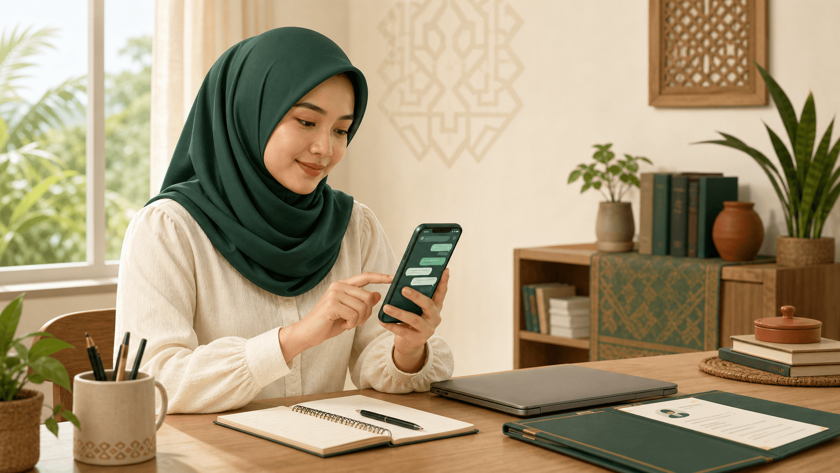Ilustrasi Cara Melamar Kerja melalui WhatsApp dengan Sopan