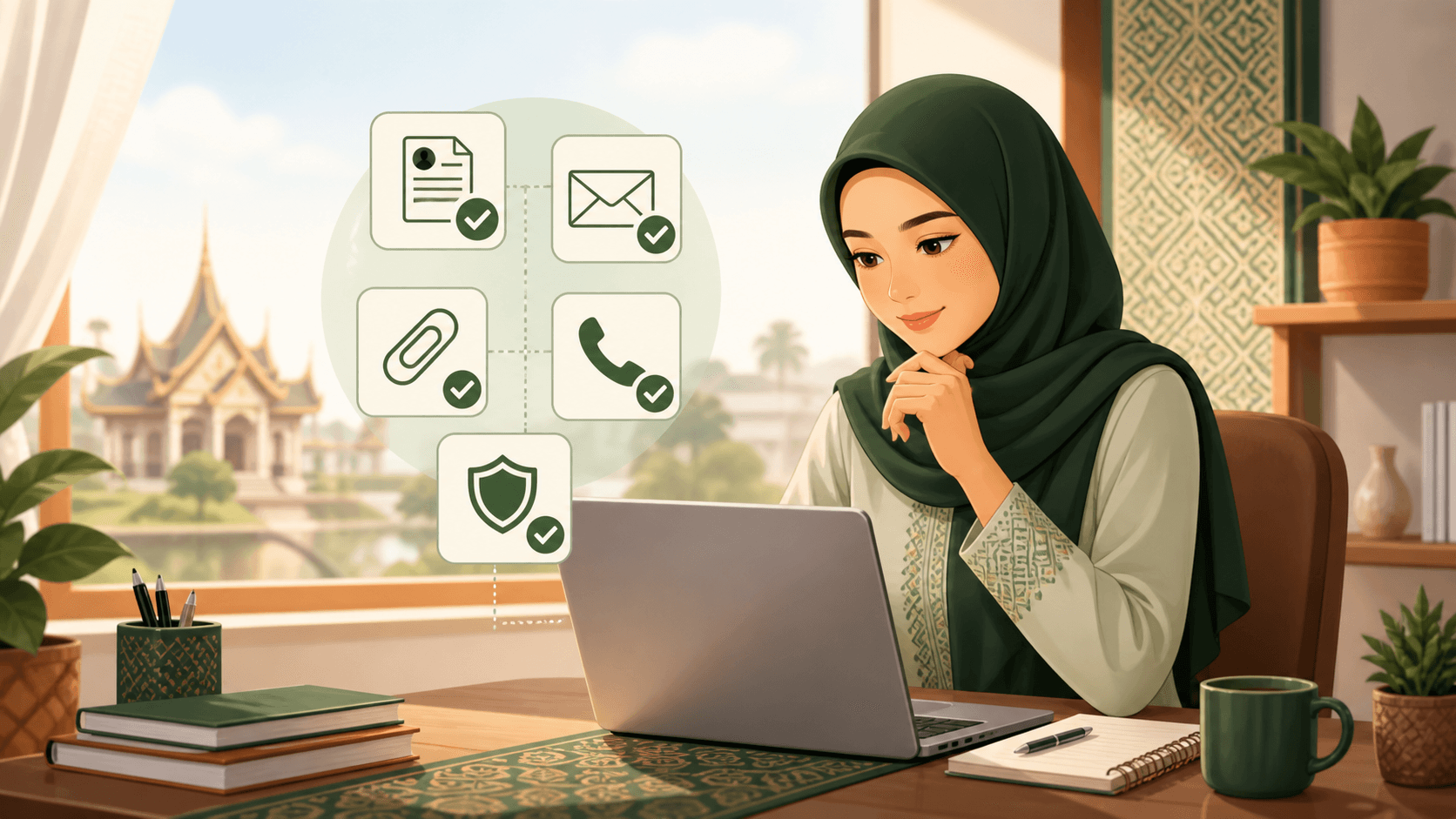Ilustrasi Hal yang Harus Diperiksa Sebelum Mengirim Lamaran