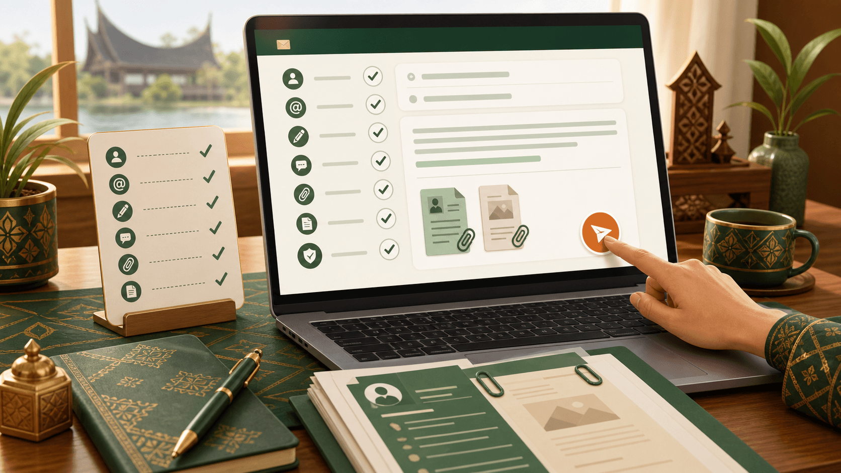 Ilustrasi artikel Checklist Mengirim Lamaran Kerja melalui Email